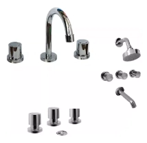 GRIFERIA BAÑO HYDROS PLUS NOVA METALICO CON DUCHA EMBUTIDA TIPO ALEGRO *7% 904111