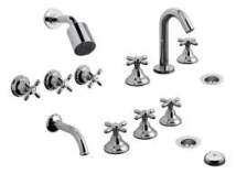 COMBO GRIFERIA FV NEW PORT (DUCHA EMB  + BIDET)