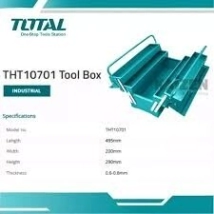 CAJA DE HERRAMIENTA 3 PISOS TOTAL THT10701