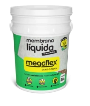 MEMBRANA LIQUIDA 10KG MEGAFLEX ROJA TRANSITABLE PTMLTE10KGROMG