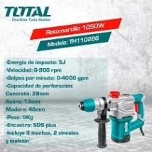 ROTOMARTILLO SDS PLUS 1050W TOTAL TH1102664 ELECTRICO