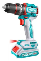 TALADRO INALAMBRICO PERCUTOR 20 V TOTAL INDUSTRIAL  TIDLI20668-4  (MALETIN C/2BATERIA)