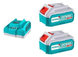 CARGADOR 4.0 AH C/2 BATERIAS  TOTAL INDUSTRIAL TFBCPK14244