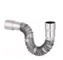 CAÑO CORRUGADO 40/50 EXTENSIBLE BONOMINI CROMO PVC 9350CR50BO