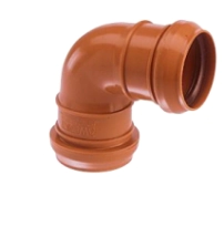 CODO DES 50HH 90ø AWADUC ROJO ORING