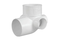 CODO PVC 110 CON ACOMETIDA DE 63MM  *AMANCO/TIGRE*