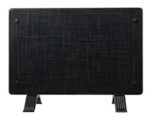 CALEFACTOR VITROCAL EVEREST NEGTRO,  FORZAD 10